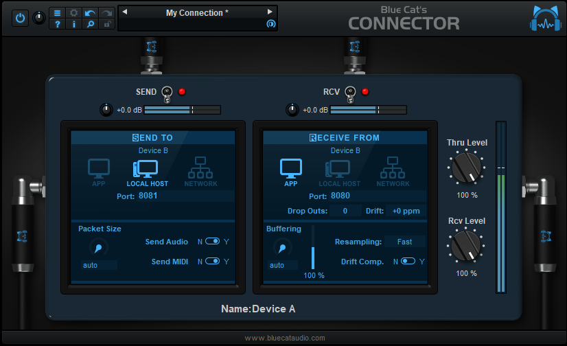 Blue Cats Connector 